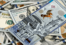 курс тенге к доллару в Казахстане