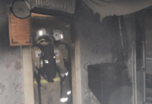 пожар в Костанае на Абая 28