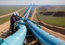 Газпром начнет поставлять газ в Узбекистан через Казахстан